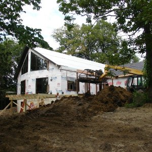 Loft in Hampton, exterior construction