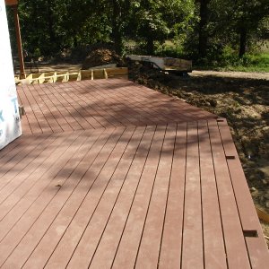 Loft in Hampton, exterior construction deck