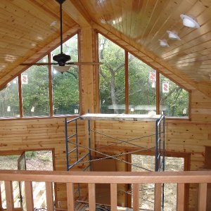 Loft in Hampton, interior construction