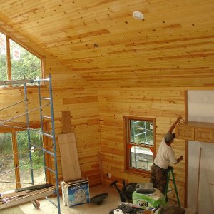 Loft in Hampton, interior construction