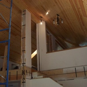 Loft in Hampton, interior construction
