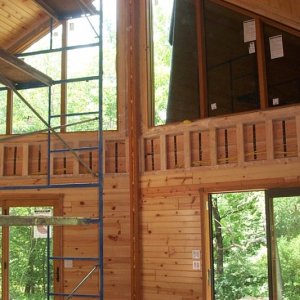 Loft in Hampton, interior construction