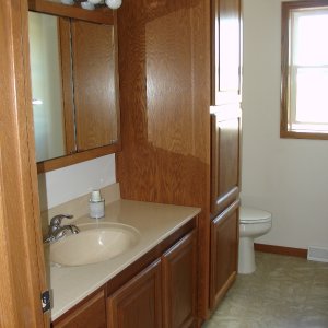 Custom in Decorah, bathroom