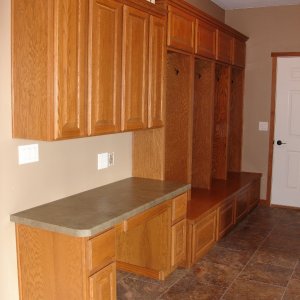 Spectrum in Osage, mudroom