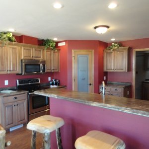 Loft in Marshfield, kitchen