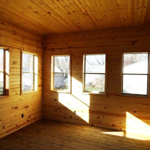 Cambridge in Evansdale, porch