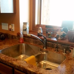 Cambridge in Cresco, kitchen sink