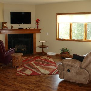 Cambridge in Cresco, living room